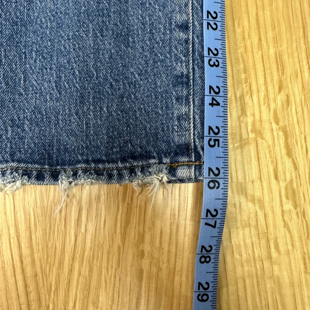 MADEWELL Do Well The High-Rise Slim Boyjean in Lavern Wash Size 26